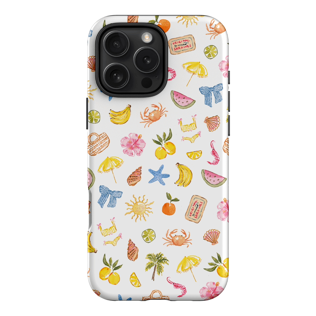 Summer Icons Printed Phone Cases iPhone 16 Pro Max / Armoured by Cass Deller - The Dairy