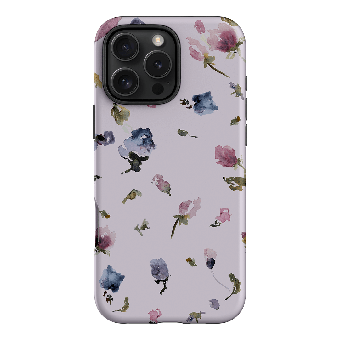 Violet Botanic Printed Phone Cases iPhone 16 Pro Max / Armoured by Ree Hodges - The Dairy