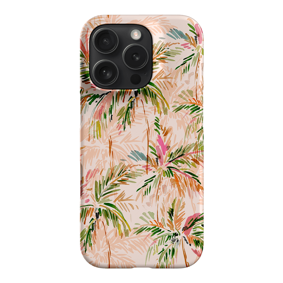 Hawaiian Palms Printed Phone Cases iPhone 16 Pro / Snap by Cass Deller - The Dairy