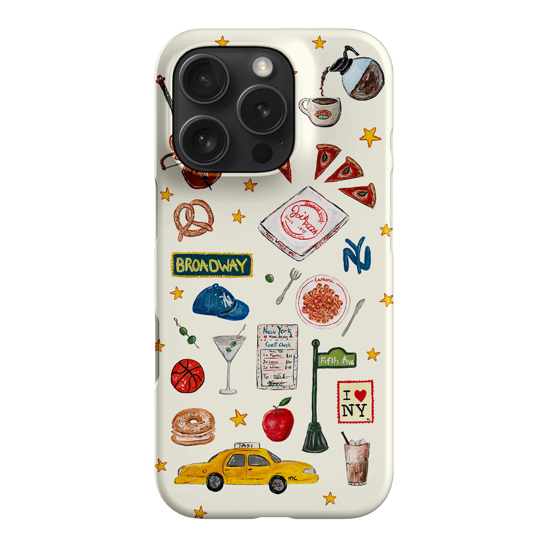 NYC Light Printed Phone Cases iPhone 16 Pro / Snap by BG. Studio - The Dairy