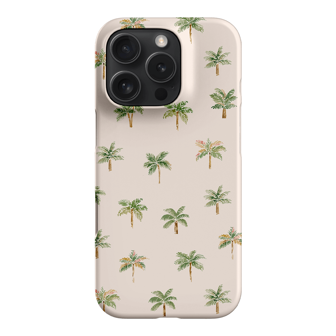Mini Palms Printed Phone Cases iPhone 16 Pro / Snap by Cass Deller - The Dairy