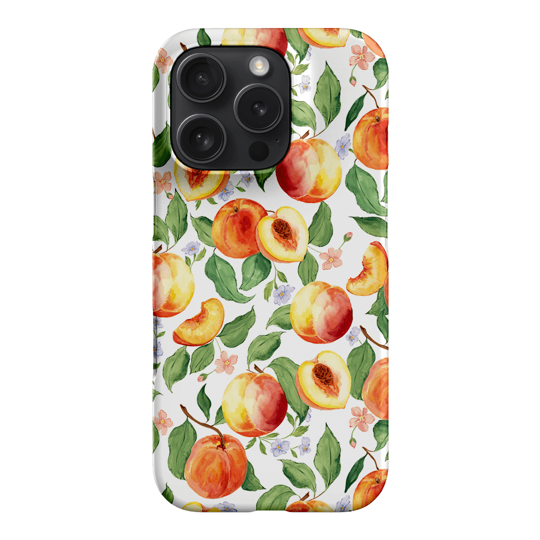 Peach Blossom Printed Phone Cases iPhone 16 Pro / Snap by Ellie Mae - The Dairy