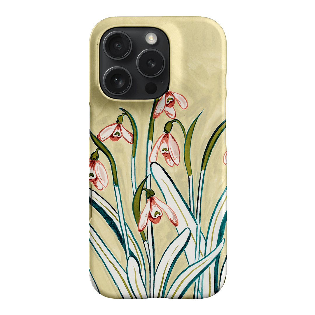 Snowdrop Printed Phone Cases iPhone 16 Pro / Snap by Ellie Mae - The Dairy