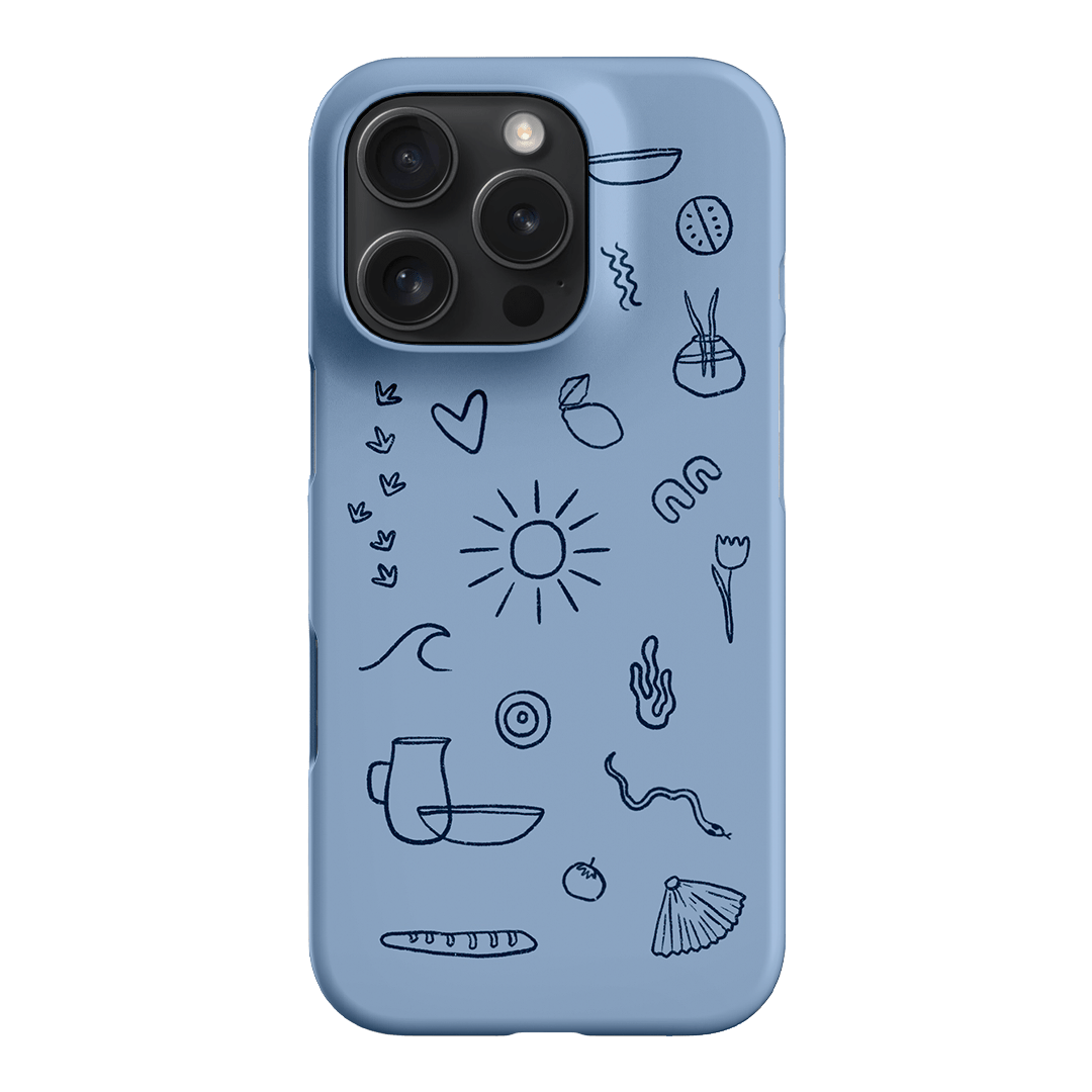 Sun Salt Smoke Printed Phone Cases iPhone 16 Pro / Snap by Nardurna - The Dairy