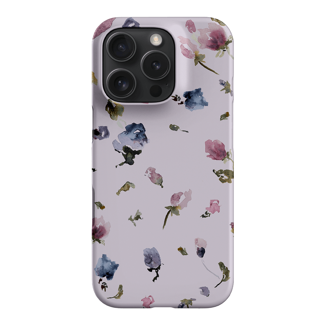 Violet Botanic Printed Phone Cases iPhone 16 Pro / Snap by Ree Hodges - The Dairy