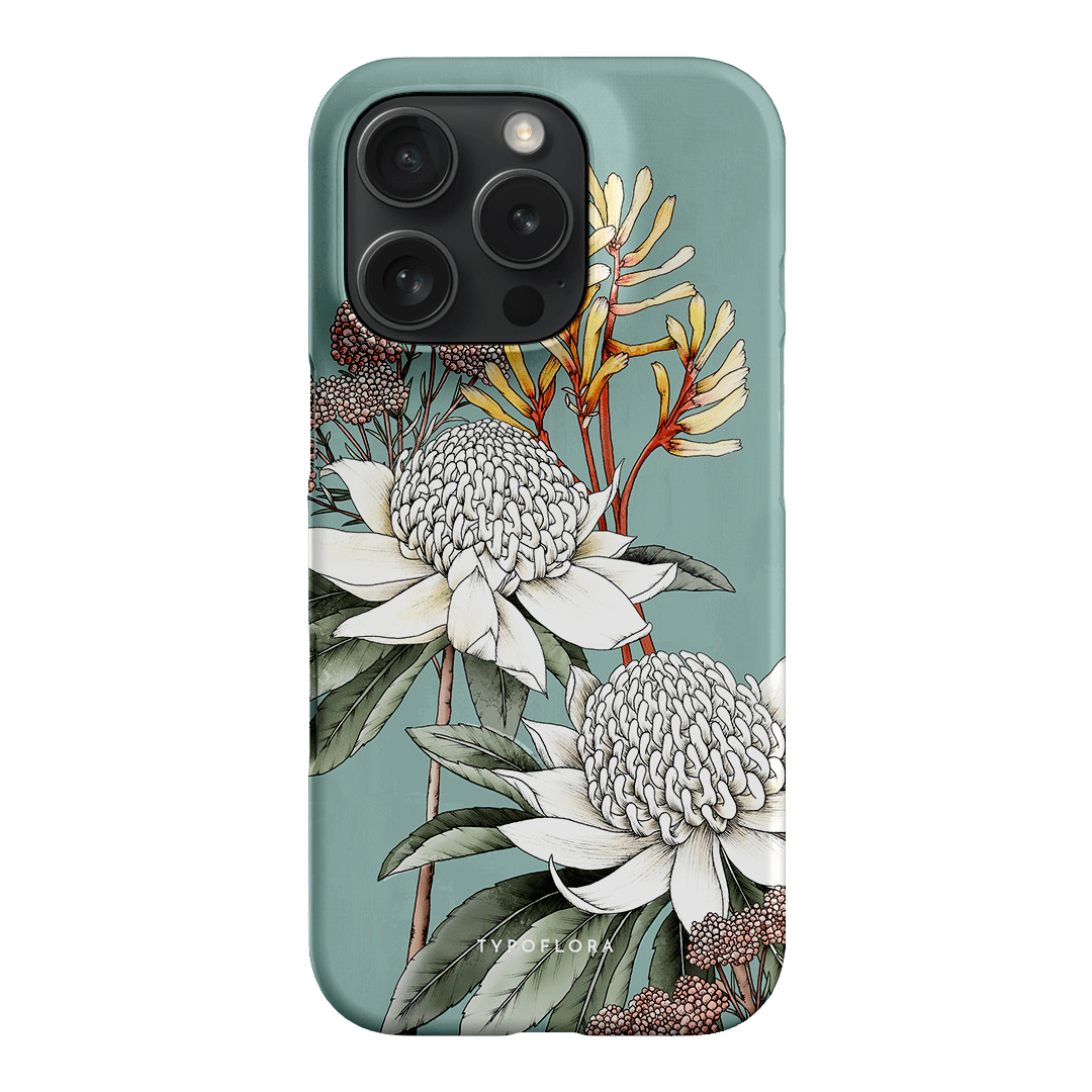 Waratah Printed Phone Cases iPhone 16 Pro / Snap by Typoflora - The Dairy