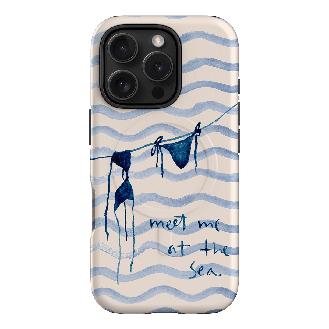 Bikini Printed Phone Cases iPhone 16 Pro / Armoured MagSafe by Cass Deller - The Dairy