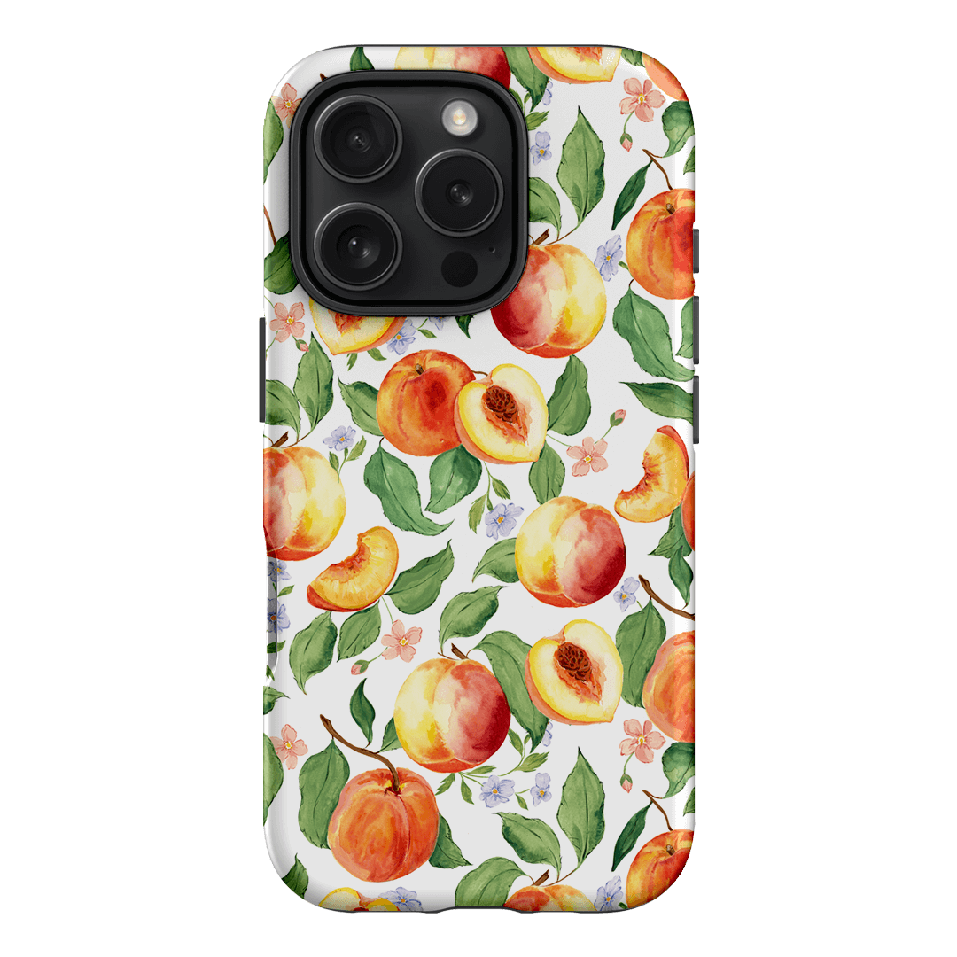 Peach Blossom Printed Phone Cases iPhone 16 Pro / Armoured by Ellie Mae - The Dairy