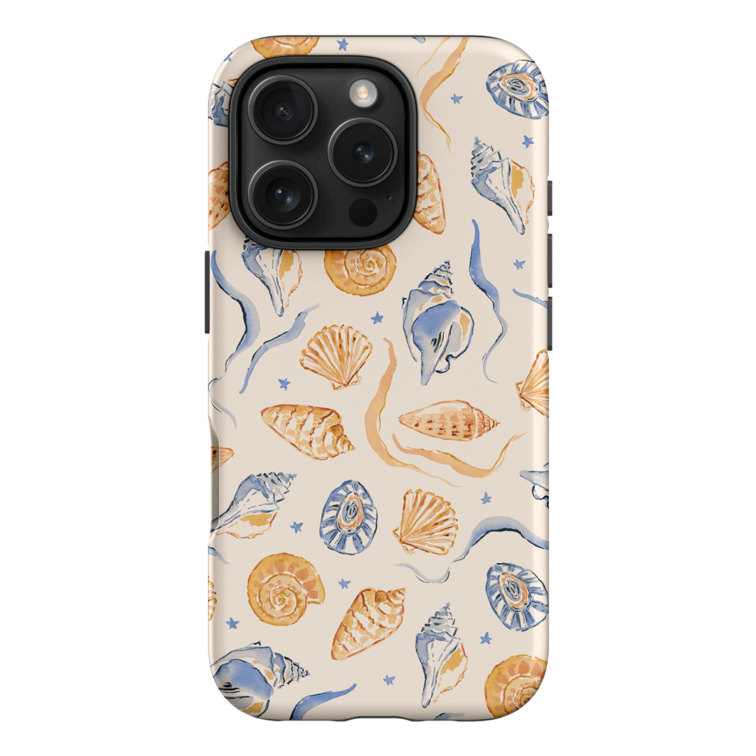 Shells & Swirls Printed Phone Cases by Cass Deller - The Dairy