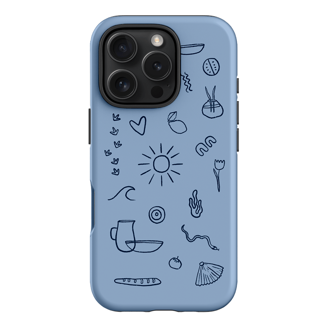 Sun Salt Smoke Printed Phone Cases iPhone 16 Pro / Armoured by Nardurna - The Dairy