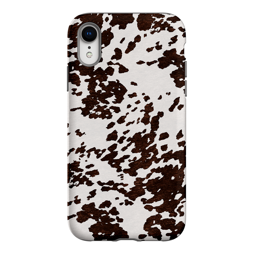 Cowhide Charm Printed Phone Cases iPhone XR / Armoured by The Dairy - The Dairy