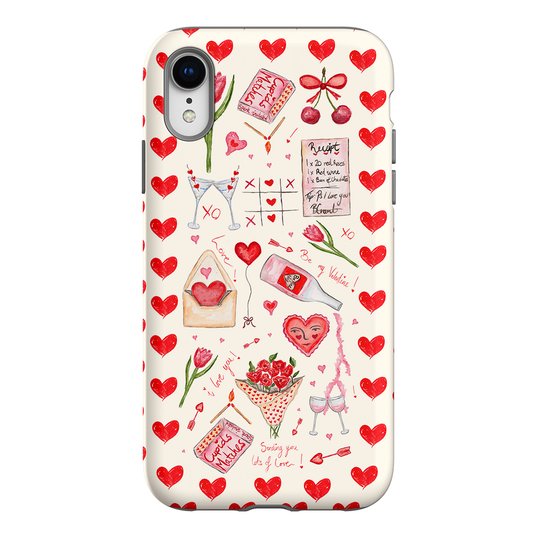 Love Note Printed Phone Cases iPhone XR / Armoured by BG. Studio - The Dairy