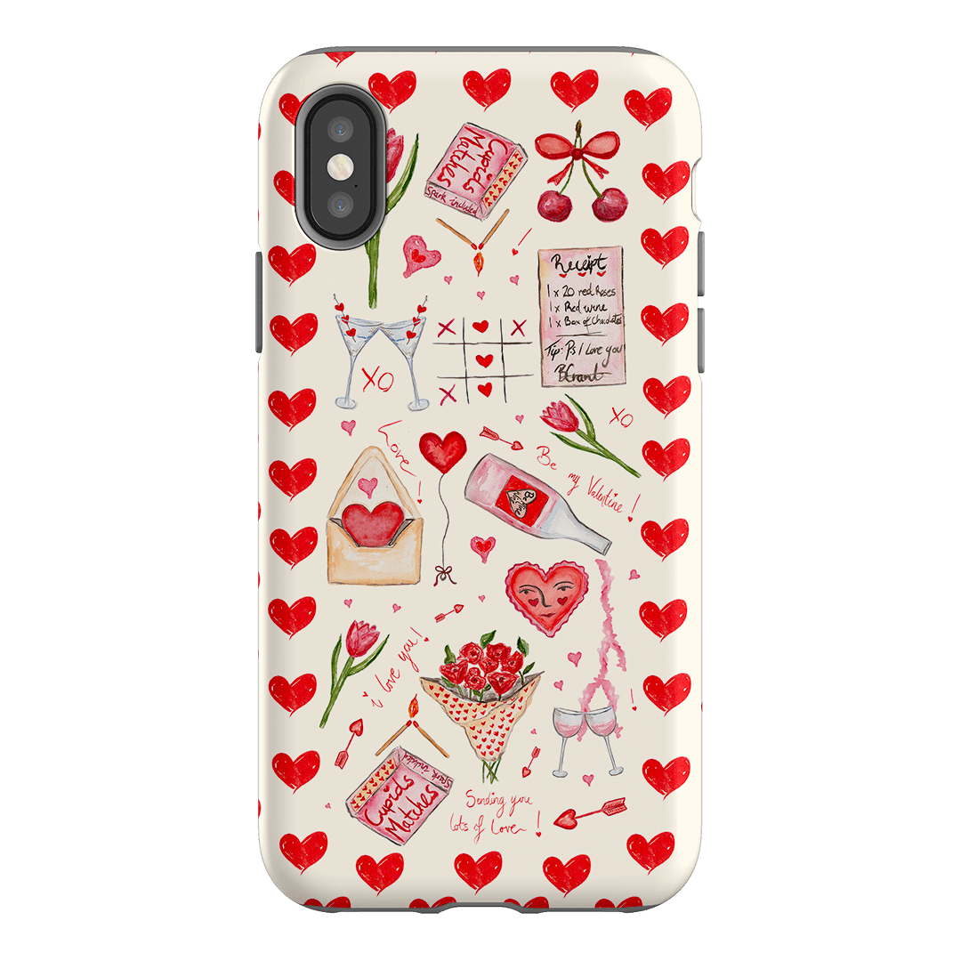Love Note Printed Phone Cases iPhone XS / Armoured by BG. Studio - The Dairy