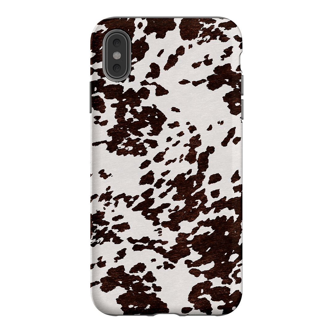Cowhide Charm Printed Phone Cases iPhone XS Max / Armoured by The Dairy - The Dairy