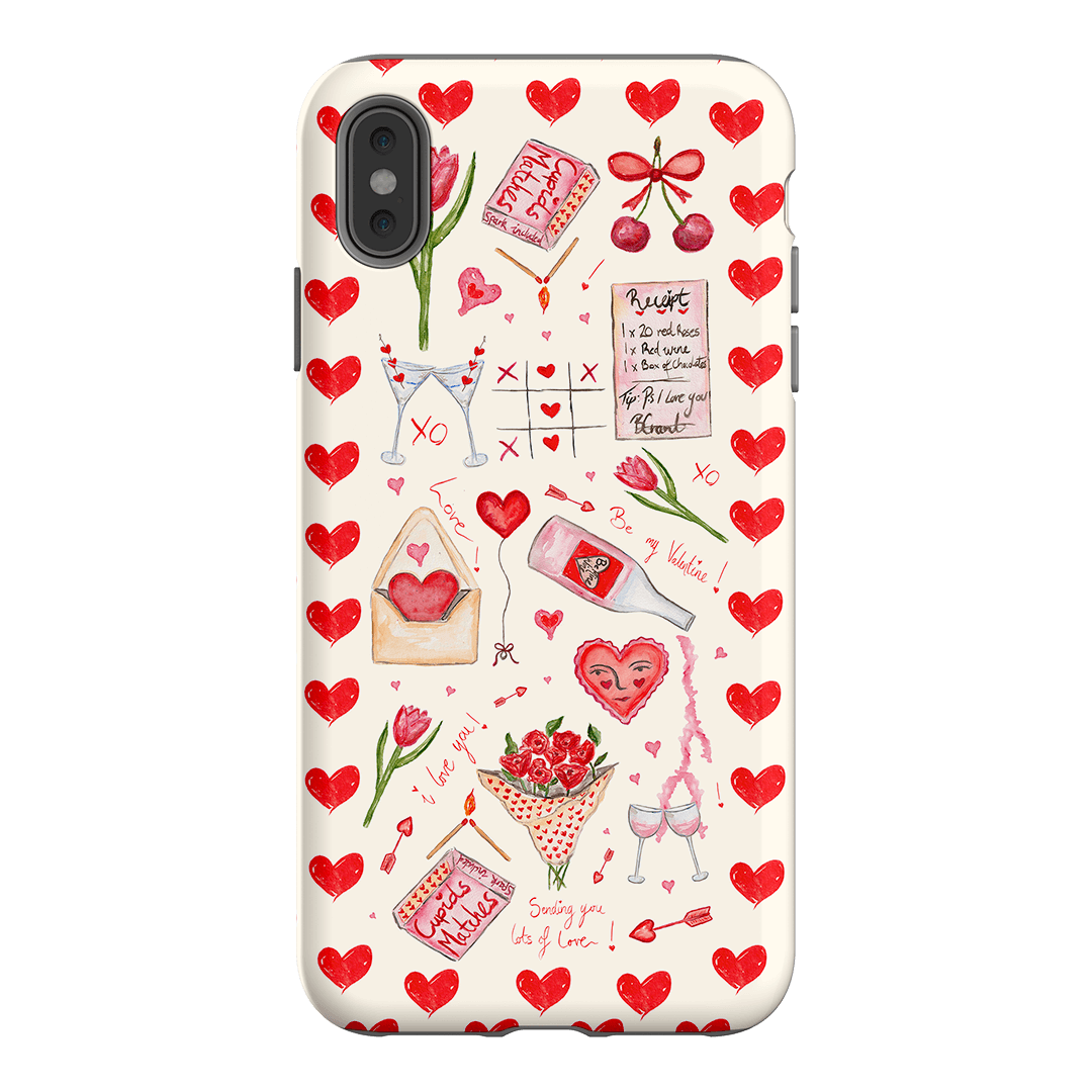Love Note Printed Phone Cases iPhone XS Max / Armoured by BG. Studio - The Dairy