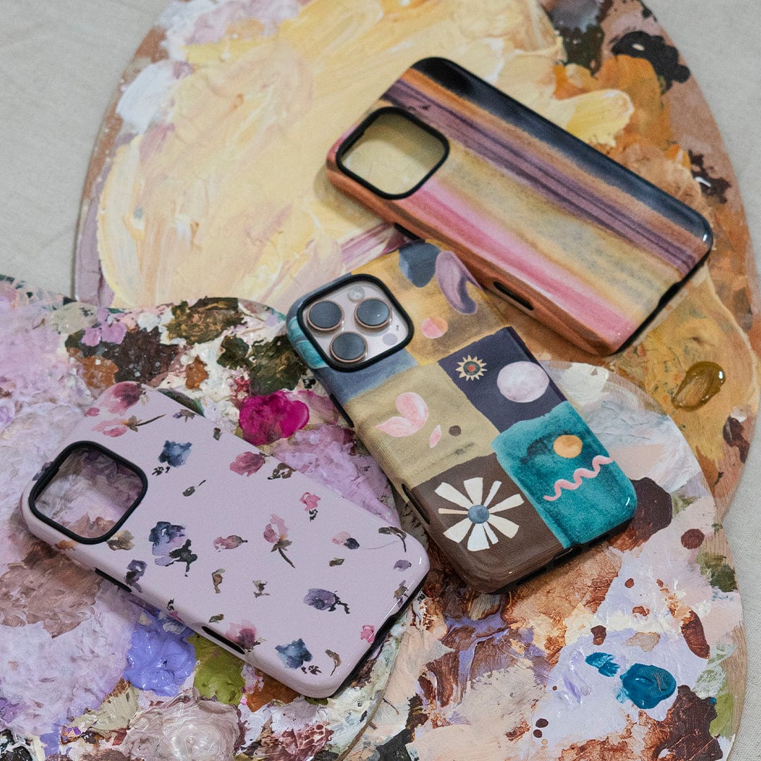 Violet Botanic Printed Phone Cases by Ree Hodges - The Dairy