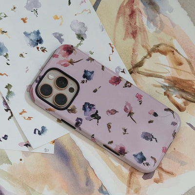 Violet Botanic Printed Phone Cases iPhone 16 / Armoured by Ree Hodges - The Dairy