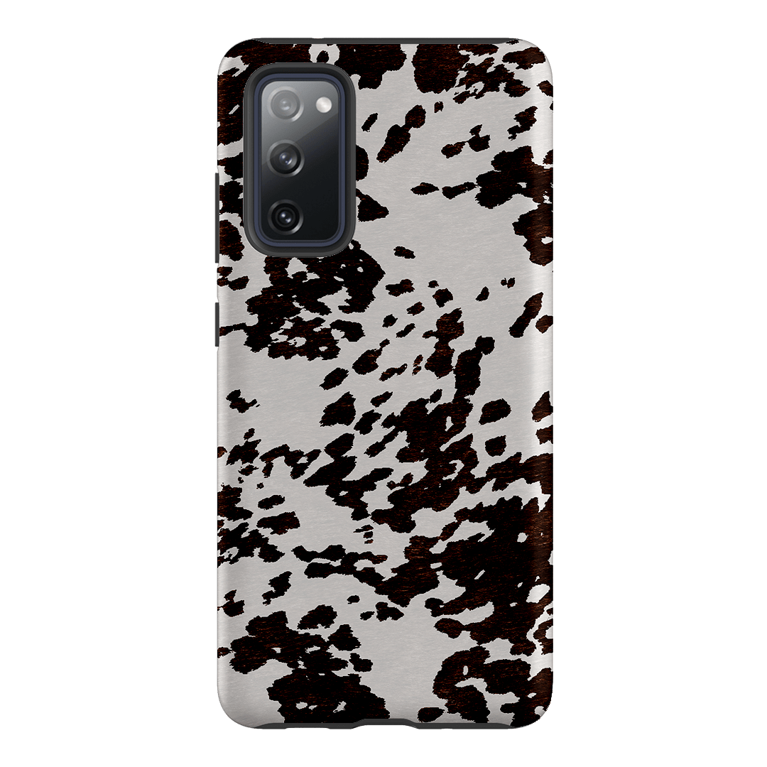 Cowhide Charm Printed Phone Cases Samsung Galaxy S20 FE / Armoured by The Dairy - The Dairy