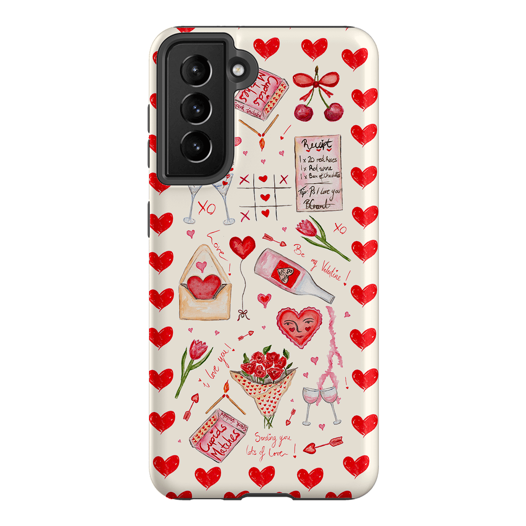 Love Note Printed Phone Cases Samsung Galaxy S21 / Armoured by BG. Studio - The Dairy