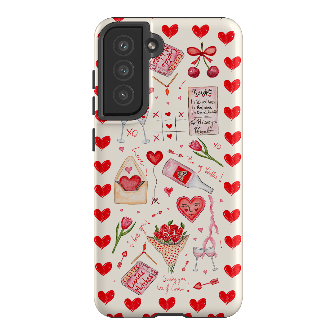 Love Note Printed Phone Cases Samsung Galaxy S21 FE / Armoured by BG. Studio - The Dairy