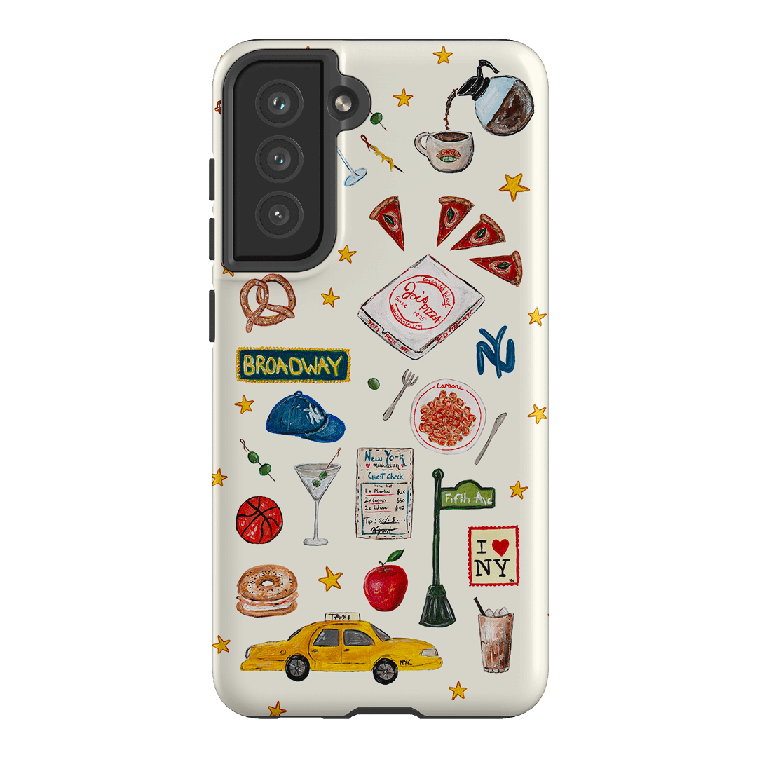 NYC Light Printed Phone Cases Samsung Galaxy S21 FE / Armoured by BG. Studio - The Dairy