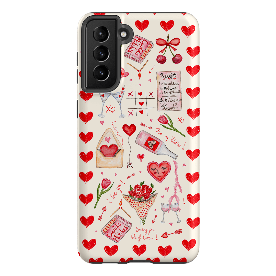 Love Note Printed Phone Cases Samsung Galaxy S21 Plus / Armoured by BG. Studio - The Dairy