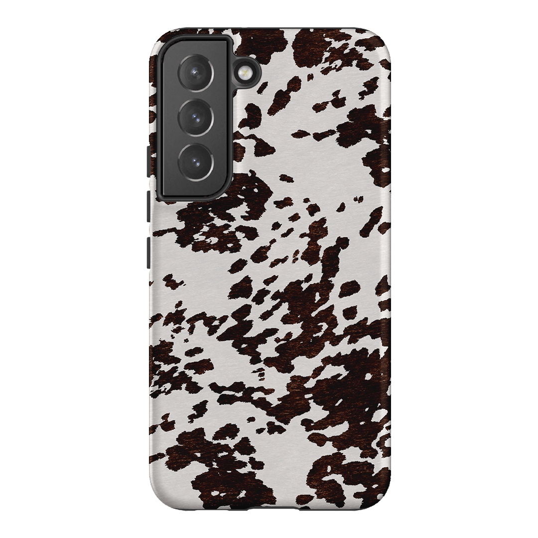 Cowhide Charm Printed Phone Cases Samsung Galaxy S22 Plus / Armoured by The Dairy - The Dairy