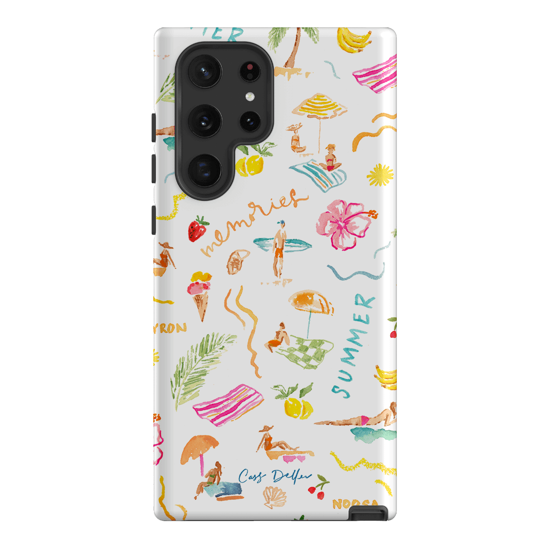 Summer Memories Printed Phone Cases Samsung Galaxy S22 Ultra / Armoured by Cass Deller - The Dairy