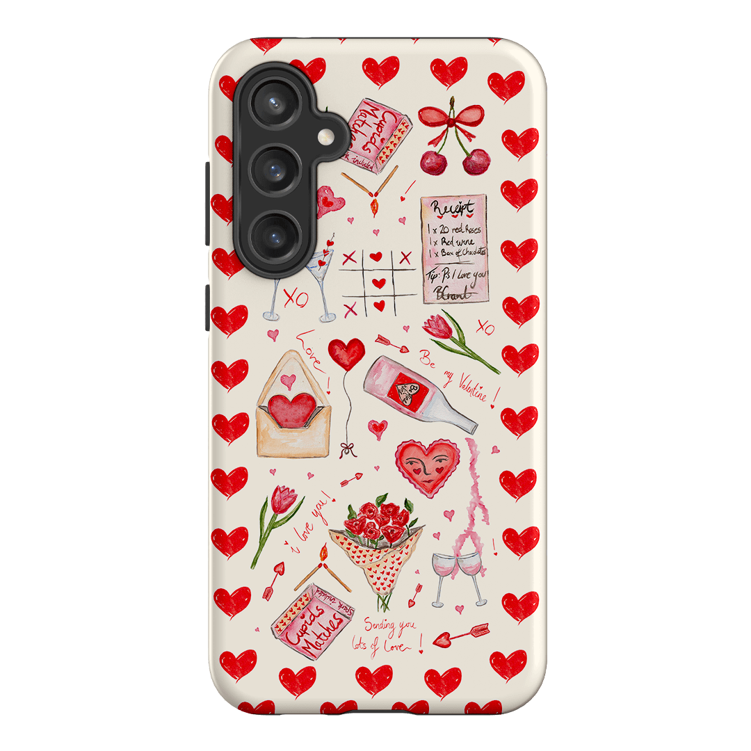 Love Note Printed Phone Cases Samsung Galaxy S23 FE / Armoured by BG. Studio - The Dairy