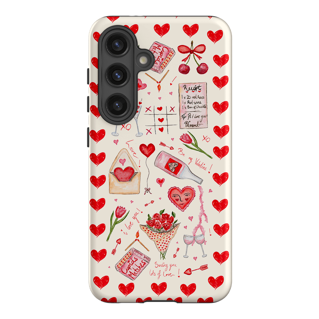 Love Note Printed Phone Cases Samsung Galaxy S24 / Armoured by BG. Studio - The Dairy