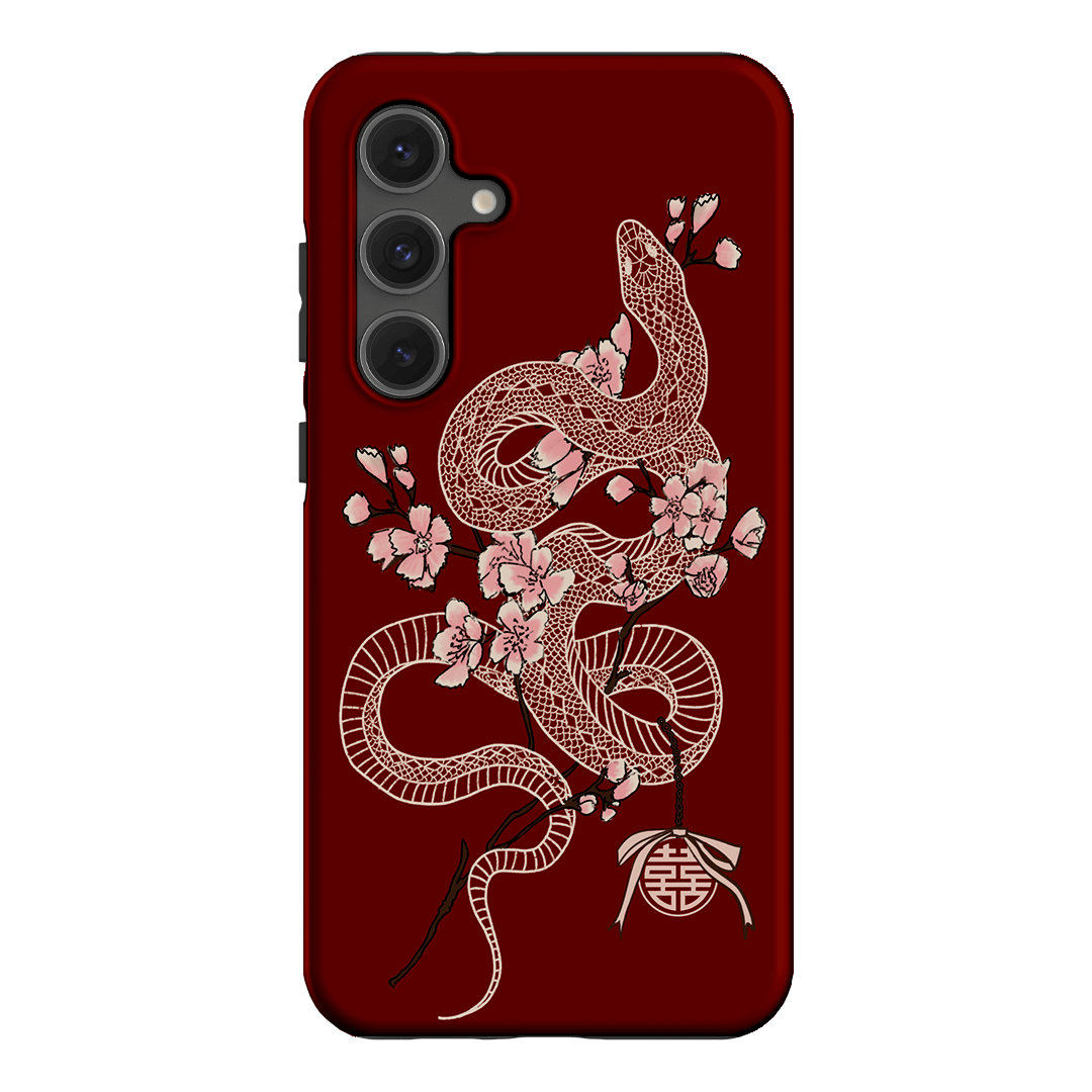 Blossom Snake in Red