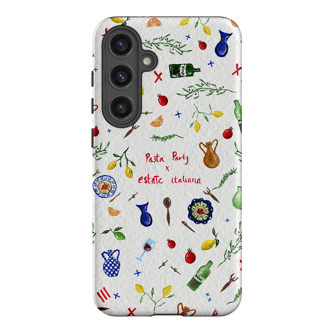 Pasta Party Printed Phone Cases Samsung Galaxy S24 Plus / Armoured by BG. Studio - The Dairy