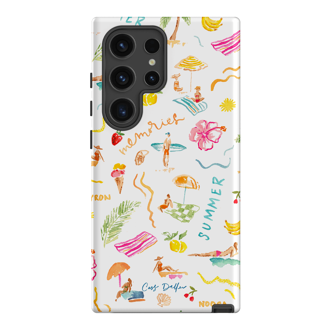 Summer Memories Printed Phone Cases Samsung Galaxy S24 Ultra / Armoured by Cass Deller - The Dairy