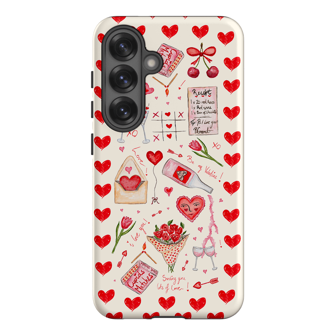 Love Note Printed Phone Cases Samsung Galaxy S25 / Armoured by BG. Studio - The Dairy