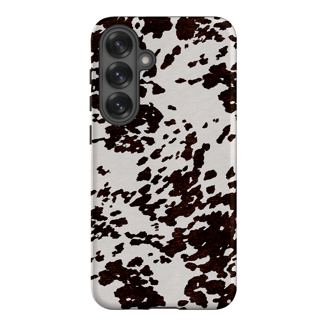 Cowhide Charm Printed Phone Cases Samsung Galaxy S25 Plus / Armoured by The Dairy - The Dairy