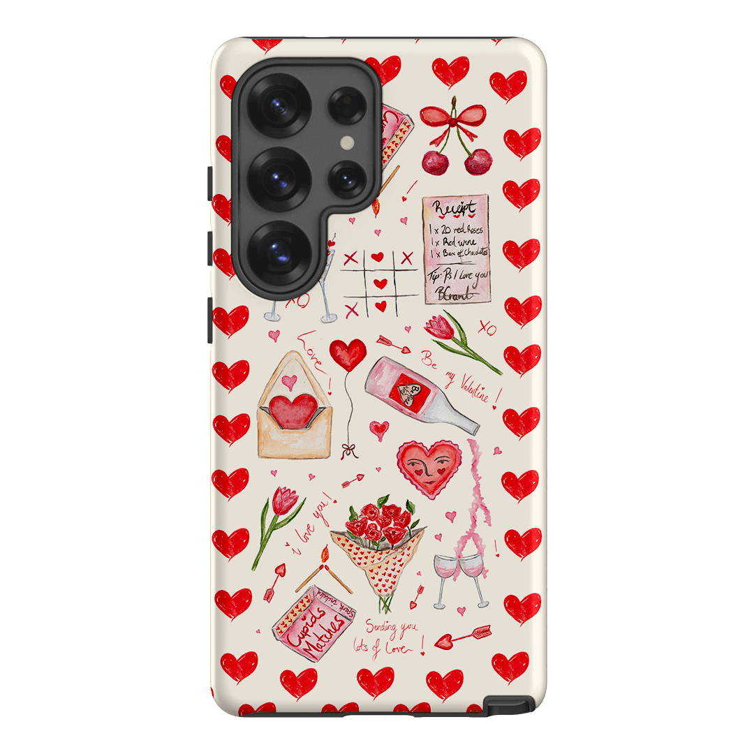 Love Note Printed Phone Cases Samsung Galaxy S25 Ultra / Armoured by BG. Studio - The Dairy