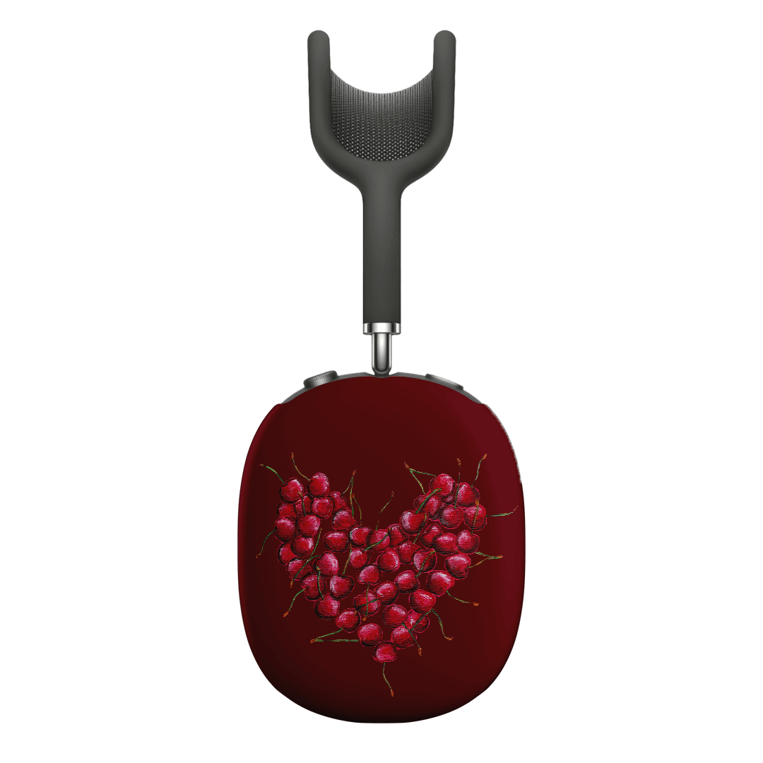 Cherry Heart AirPods Max Case AirPods Max Case by BG. Studio - The Dairy