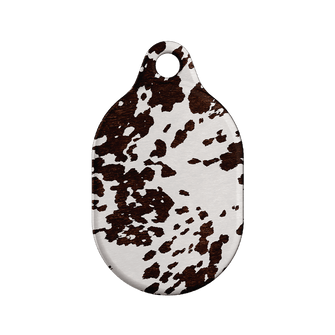 Cowhide Charm AirTag Case AirTag Case by The Dairy - The Dairy