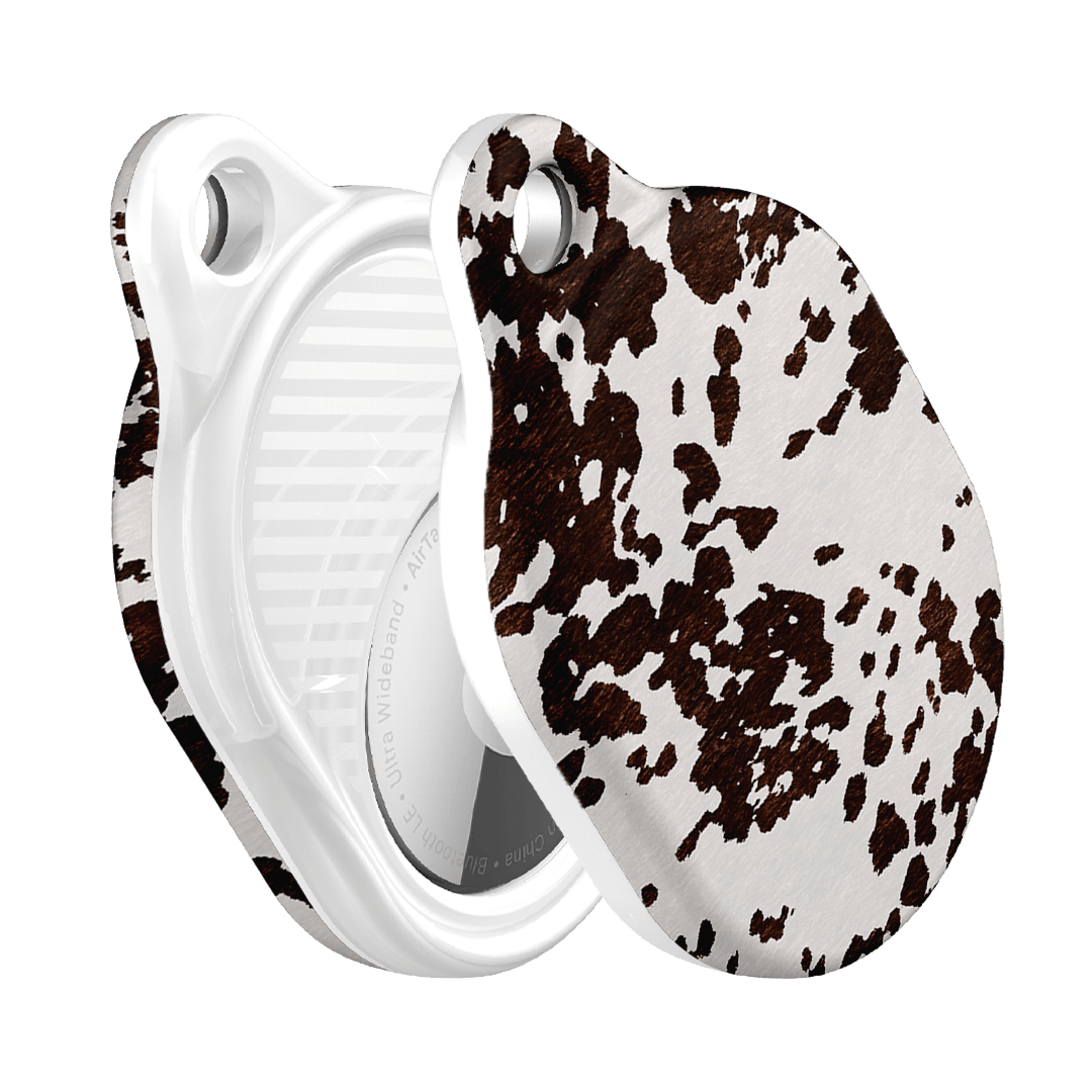 Cowhide Charm AirTag Case AirTag Case by The Dairy - The Dairy