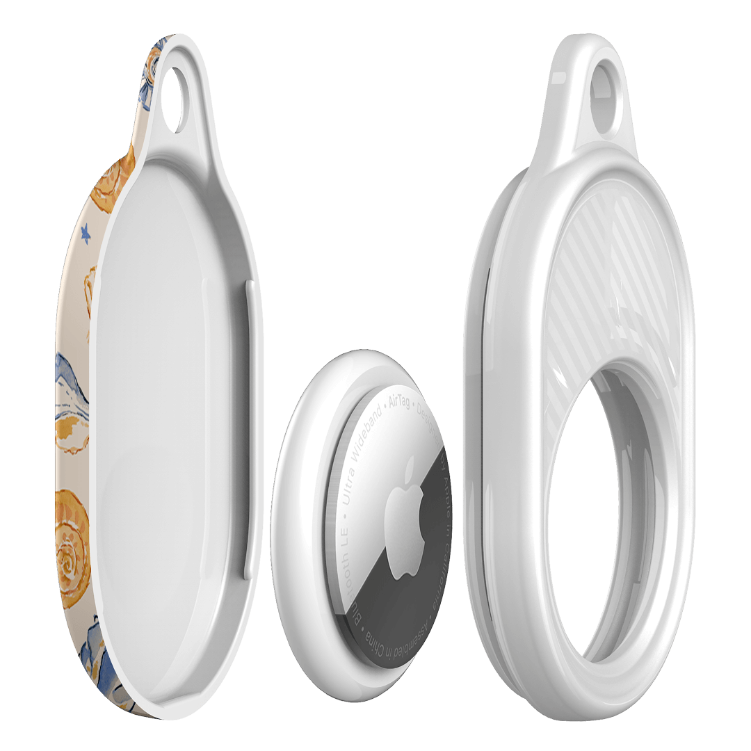Shells & Swirls AirTag Case AirTag Case by Cass Deller - The Dairy