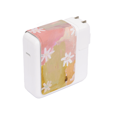 Get Happy Power Adapter Skin Power Adapter Skin by Kate Eliza - The Dairy
