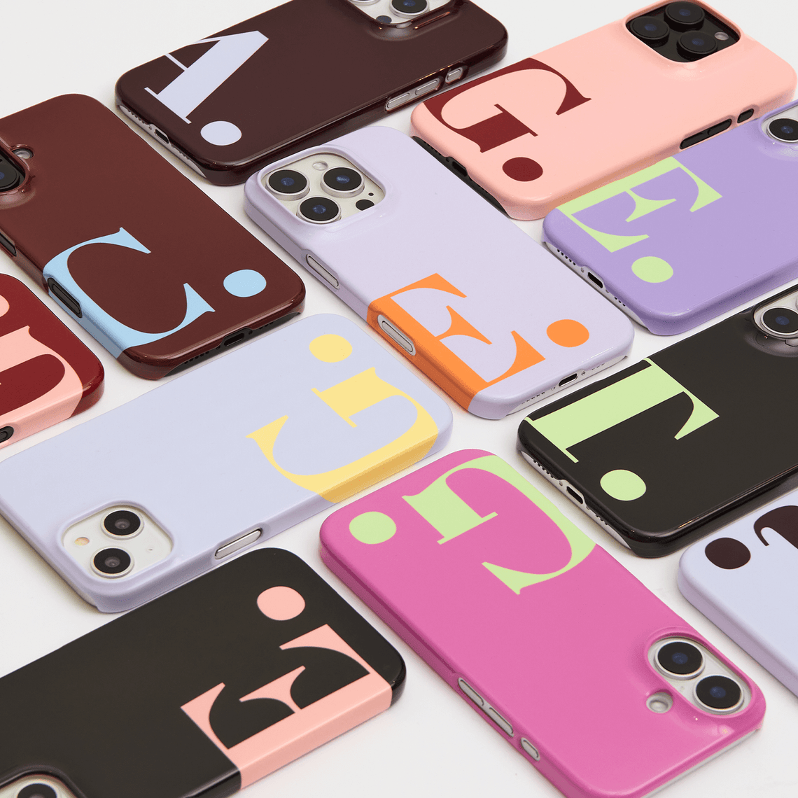 Customizable phone case design from The Dairy for desktop display showcasing personalization options