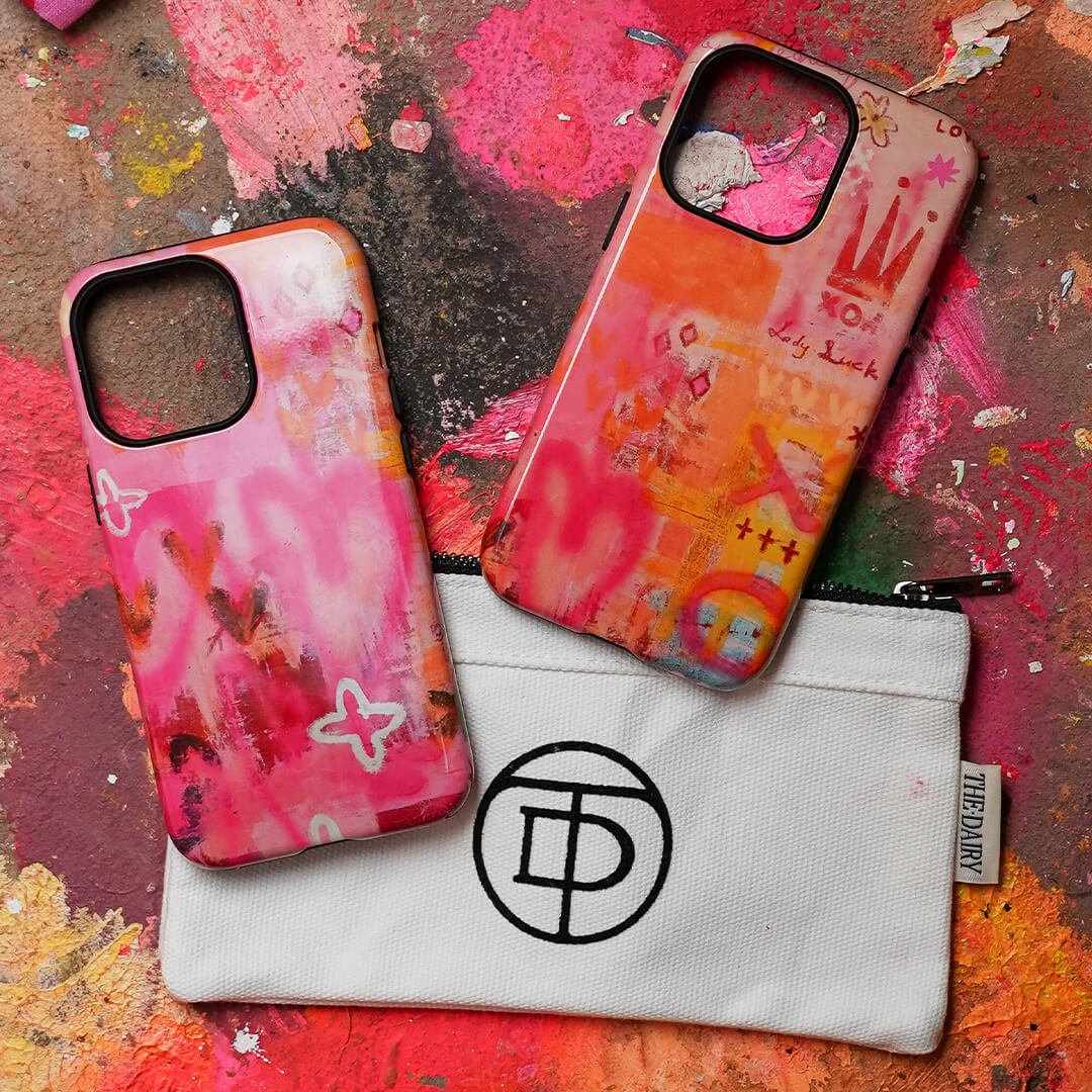 Glowing Printed Phone Cases by Jackie Green - The Dairy