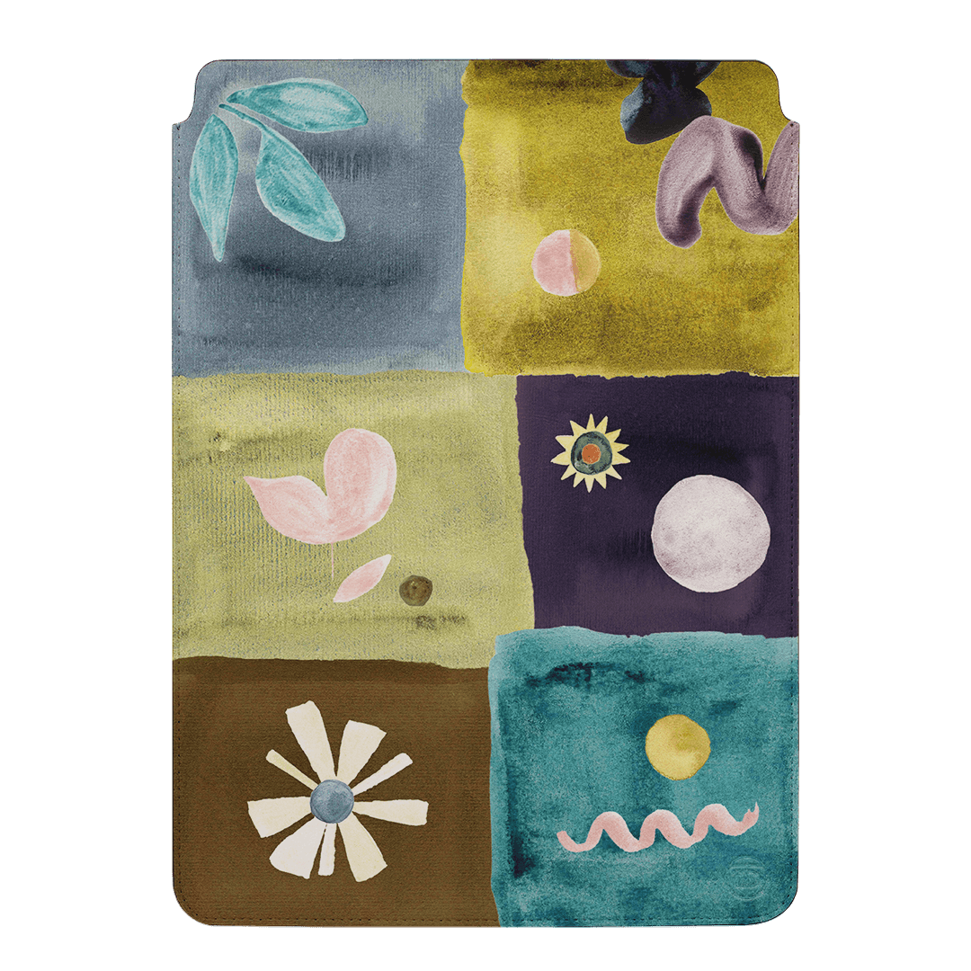 Elemental Laptop & iPad Sleeve Laptop & Tablet Sleeve Small by Ree Hodges - The Dairy