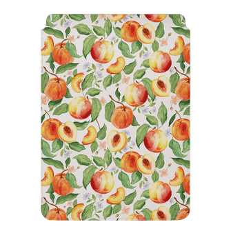 Peach Blossom Sleeve Laptop & Tablet Sleeve Small by Ellie Mae - The Dairy
