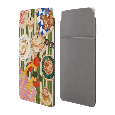 Morning Goss Laptop & iPad Sleeve Laptop & Tablet Sleeve Small by Charlie Taylor - The Dairy