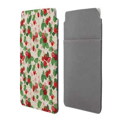 Strawberry Patch Sleeve Laptop & Tablet Sleeve Small by Ellie Mae - The Dairy