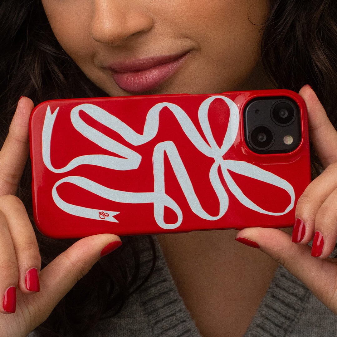 Cottage Ribbon Printed Phone Cases by Jasmine Dowling - The Dairy