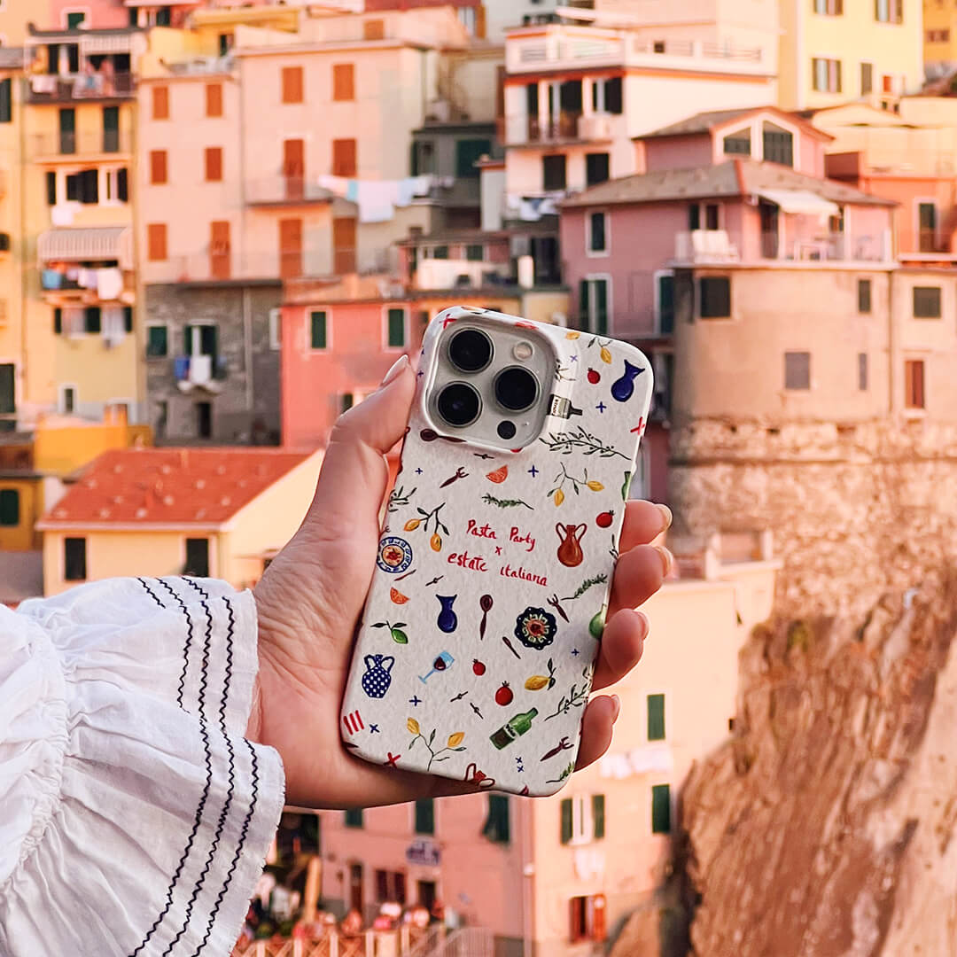 Pasta Party Printed Phone Cases by BG. Studio - The Dairy