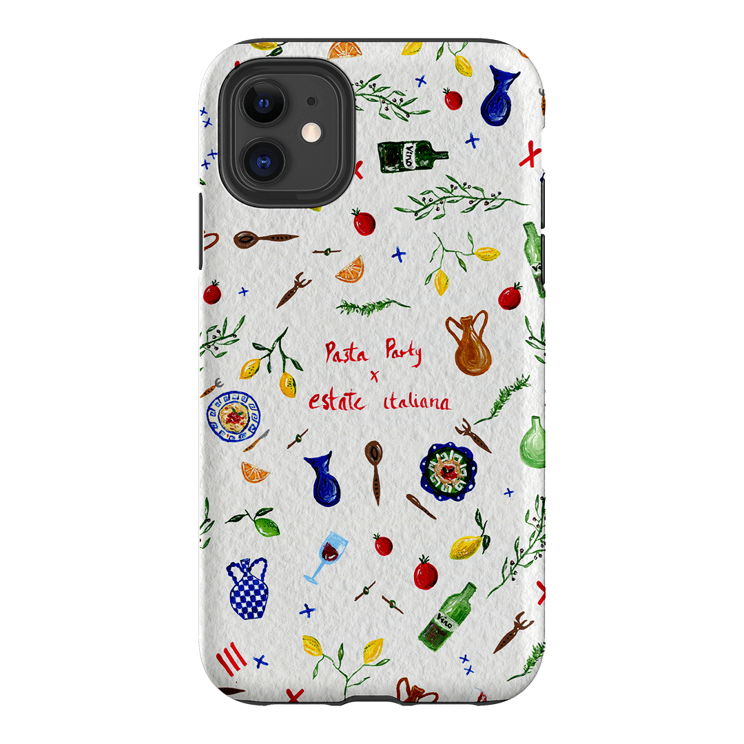Pasta Party Printed Phone Cases iPhone 11 / Armoured by BG. Studio - The Dairy